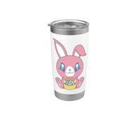 Costume de Pâques Happy Easter avec panier et oeufs de Gobelet isotherme en acier inoxydable double paroi