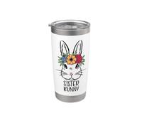 Costume de Pâques Happy Easter avec panier et oeufs de Gobelet isotherme en acier inoxydable double paroi