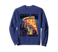 Costume de paradis pizza jungle béton avec ville vibrante Sweatshirt