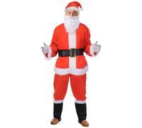 Costume De Père Noël Complet Taille Unique
