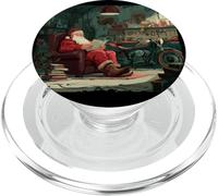 Costume de Père Noël dans Un Atelier avec Moteur PopSockets PopGrip pour MagSafe