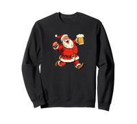 Costume de Père Noël Joyeux avec bière pour Noël Sweatshirt