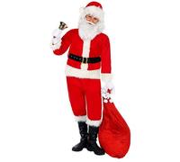 Costume de Père Noël - WIDMANN - 110 cm - Multicolore - 100% Polyester - Enfant 12 mois+