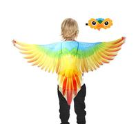 Costume de perroquet pour enfant avec masque facial