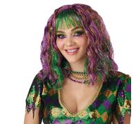 Costume De Perruque Pour Adultes Du Festival De Mardi Gras | Taille Unique