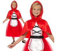 Costume De Petit Chaperon Rouge Pour Filles Enfants Semaine Du Livre 4-12