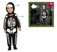 Costume de Petit Squelette - Bébé - Mixte - 2/3 ans (86 à 96 cm) ATOSA Blanc G
