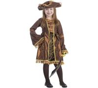 Costume De Petite Pirate Fille Dress Up America - Ensemble De Jeu De Rôle