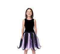 Costume de pieuvre Ursula pour enfants, costume de sorcière de mer violet et noir, costume de tutu, tentacule, pour Halloween, cosplay, fête