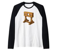 Costume de pilori amusant pour homme et femme Manche Raglan