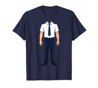 Costume de Pilote de Ligne - Aviation Commerciale - Carrière T-Shirt