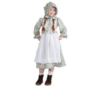 Costume De Pionnier Pour Filles - Robe Prairie Coloniale Pour Enfants