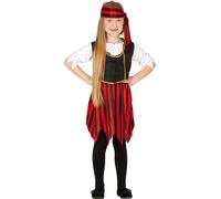 Costume de pirate corsaire pour fille taille 110-146, taille:110/116