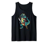Costume de Pirate de Dinosaure T-Rex - Boucanier Jolly Roger Débardeur
