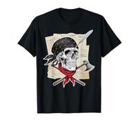 Costume De Pirate Enfants Marin Capitaine Ahoy Chemise De T-Shirt