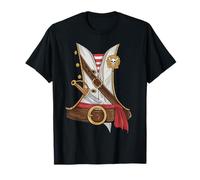 Costume De Pirate Enfants Marin Capitaine Ahoy Chemise De T-Shirt