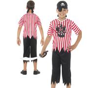 Costume De Pirate Garçons Jolly Pirate Semaine Du Livre Enfant Tenue De Fête