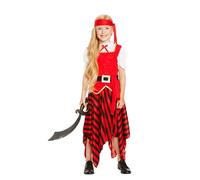 Costume de pirate pour enfants - Garçons et filles - Déguisement de pirate pour la semaine mondiale du livre - Déguisement pour fille de 9 à 10 ans