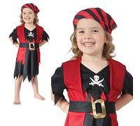 Costume De Pirate Pour Fille En Bas Âge 2 - 3 Ans
