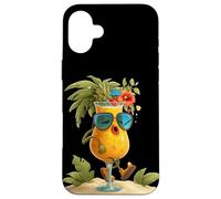 Costume de Plage Cocktail Cool pour garçons et Filles Coque pour iPhone 16 Plus