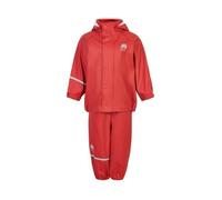 Costume de pluie - CeLaVi - Basic - 100% étanche - Polyester - Rouge 150 cm