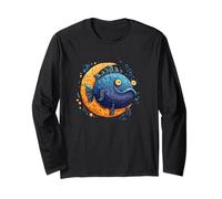 Costume de Poisson Lune Cool pour Les Amateurs de Poissons Manche Longue