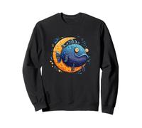 Costume de Poisson Lune Cool pour Les Amateurs de Poissons Sweatshirt