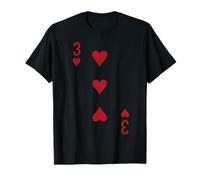 Costume de Poker Vegas à Trois cœurs T-Shirt