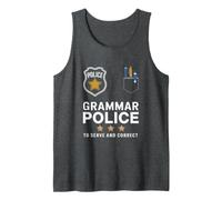 Costume de Police de Grammaire pour Professeur d'anglais Débardeur