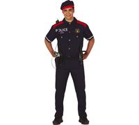 costume de policier espagnol pour homme, taille:L