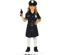 Costume de policière pour fille, taille:140/146