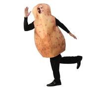 Costume de Pomme de Terre, Halloween Adulte Hommes Femmes Nourriture Costume Jeu rôle Amusant Nourriture pour Cosplay fête à thème Halloween Thanksgiving Pomme Terre Adulte H