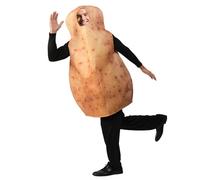 Costume de Pomme de Terre, Halloween Adulte Hommes Femmes Nourriture Costume Jeu rôle Amusant Nourriture pour Cosplay fête à thème Halloween Thanksgiving Costumes Costumes Pomme ter