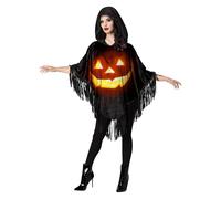 Costume De Poncho Pour Adulte Jack-O-Lantern