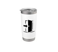 Costume de porte de sortie Gobelet isotherme en acier inoxydable double paroi