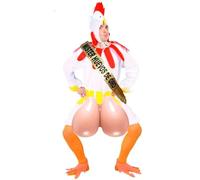 Costume de Poule qui pond des œufs d'or - L'homme, L