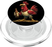Costume de Poulet à la bière Gueule de Bois pour Coq PopSockets PopGrip pour MagSafe