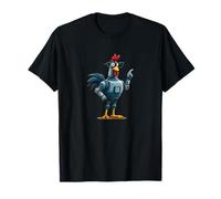 Costume de Poulet Robot Intelligent pour Les futurs Amateurs d'IA T-Shirt
