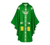 Costume de prêtre - Avec ruban - Robe de mesure catholique - Robe religieuse et robe pour la messe - Pour hommes prière église mariage fête mascarade scène cosplay séance photo
