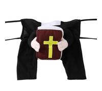 Costume de prêtre pour chien - Tenue amusante pour animal de compagnie