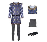 Costume de prince charmant pour homme avec pantalon et ceinture pour Halloween Taille M