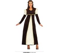 Costume de princesse médiévale pour femme, taille:M