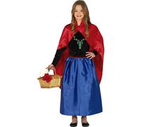 Costume de princesse médiévale pour fille, taille:110/116