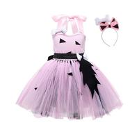 Costume de princesse tutu en tulle confortable pour filles | Vêtements d'anniversaire pour filles pour Noël, bal masqué, théâtre, école, scène, fête d'anniversaire