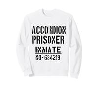 Costume de Prisonnier d'accordéon pour Halloween Sweatshirt