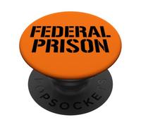 Costume de Prisonnier fédéral pour Prison, Prison pénitentiaire PopSockets PopGrip Adhésif