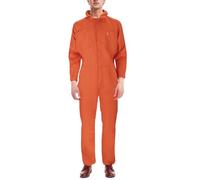 Costume de prisonnier orange pour adulte - Costume de costumade pour homme et femme - Combinaison de détenu - Combinaison de pénitencier pour cosplay, carnaval, fête