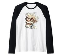 Costume de Professeur Fou pour Les Amateurs de scientifiques Fous Manche Raglan