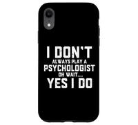 Costume de Psychologue, Analyse psychologique comportementale Clinique Coque pour iPhone XR