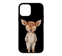 Costume de Pyjama Amusant d'animal de la forêt pour Les Amateurs de cerf et Faon Coque pour iPhone 12 Mini